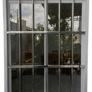 CỬA SỔ KÍNH LÙA CÓ SONG INOX